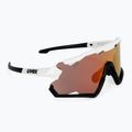 Bicycle goggles UVEX Sportstyle 228 white black/mirror red 53/2/067/8206