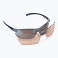 UVEX Sportstyle 114 rhino deep space mat/litemirror silver/litemirror orange/clear sunglasses S5309395416 6