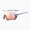 UVEX Sportstyle 231 silver plum mat/mirror red cycling glasses S5320655316 6