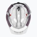 Bike helmet UVEX City Active silver/plum matt 5
