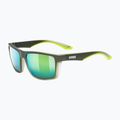 Uvex Lgl 50 CV olive matt/mirror green sunglasses 53/3/008/7795 5