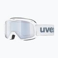 Ski goggles UVEX Elemnt FM white matt/mirror silver blue 55/0/640/1030 7