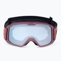 UVEX ski goggles Elemnt FM antique rose mat/mirror silver blue 55/0/640/3030 2