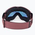 UVEX ski goggles Elemnt FM antique rose mat/mirror silver blue 55/0/640/3030 3