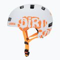 Children's helmet UVEX Kid 3 CC dirtbike light grey/orange 3