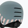 Children's ski helmet UVEX Rocket Visor Jr rhino/blush matt/mirror silver/lasergold lite 8
