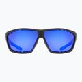 UVEX Sportstyle 706 black matt/mirror blue sunglasses 2