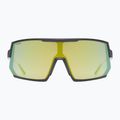 UVEX Sportstyle 235 sunbee black mat/mirror yellow cycling glasses 53/3/003/2616 2