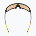 UVEX Sportstyle 235 sunbee black mat/mirror yellow cycling glasses 53/3/003/2616 4