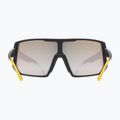 UVEX Sportstyle 235 sunbee black mat/mirror yellow cycling glasses 53/3/003/2616 5