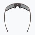 UVEX Sportstyle 235 oak brown mat/mirror silver cycling glasses 53/3/003/6616 8