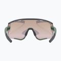 UVEX Sportstyle 236 Set moss green black mat/mirror yellow cycling glasses 53/3/004/7216 11