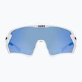 UVEX Sportstyle 231 2.0 white mat/mirror blue cycling goggles 53/3/026/8806 6