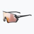 UVEX Sportstyle 231 2.0 P black mat/mirror red cycling goggles 53/3/029/2230 5