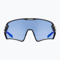 UVEX Sportstyle 231 2.0 P black mat/mirror blue cycling goggles 53/3/029/2240 6