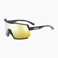 Bicycle goggles UVEX Sportstyle 235 P black mat/mirror yellow 53/3/032/2230 5