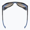 UVEX Mtn Classic CV black matt/mirror blue sunglasses 4