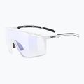 UVEX Mtn Perform V white mat/litemirror blue sunglasses 53/3/038/8803