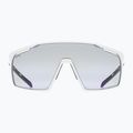 UVEX Mtn Perform V white mat/litemirror blue sunglasses 53/3/038/8803 2