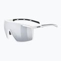 UVEX Mtn Perform white mat/mirror silver sunglasses