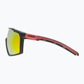 UVEX Mtn Perform black red mat/mirror red sunglasses 53/3/039/2316 7