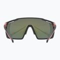 UVEX Mtn Perform black red mat/mirror red sunglasses 53/3/039/2316 9