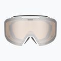 UVEX Evidnt Attract CV S2 ski goggles white matt/mirror silver/contr yellow/clear 2