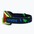 Children's ski goggles UVEX Speedy Pro Jr light green/lasergold clear 4