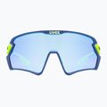 UVEX Sportstyle 231 2.0 blue yellow matt/mirror blue sunglasses 2