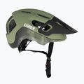 UVEX React MIPS bike helmet moss green/black matt 4