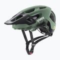 UVEX React MIPS bike helmet moss green/black matt 6
