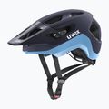 UVEX React deep space/azure matt bikehelmet 6