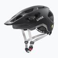 Children's bike helmet UVEX React MIPS Jr black matte