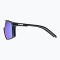 UVEX Mtn Perform S black matt/mirror blue sunglasses 4
