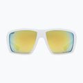 Sunglasses UVEX Mtn Venture CV white matte/mirror gold 2