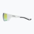 Sunglasses UVEX Mtn Venture CV white matt/mirror gold 4
