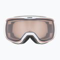 UVEX Downhill 2100 V ski goggles white matt/mirror silver clear 2