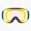 UVEX Downhill 2100 V ski goggles black matt/mirror rainbow clear 2