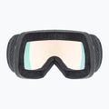 UVEX Downhill 2100 V ski goggles black matt/mirror rainbow clear 3