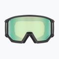 Ski goggles UVEX Athletic CV black matt/mirror opal colorvision yellow 2