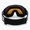 UVEX ski goggles Gravity FM black matt/mirror red orange clear 3