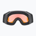 UVEX ski goggles Gravity FM black matt/mirror red orange clear 3