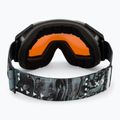 UVEX ski goggles Gravity FM acid green matt/mirror opal orange clear 3