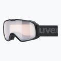 UVEX ski goggles Xcitd V black matt/mirror silver clear