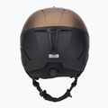 Ski helmet UVEX Stance brown/black matt 4
