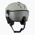 Ski helmet UVEX Instinct Visor oxid green matt/mirror silver/smoke