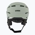 Ski helmet UVEX Instinct Visor oxid green matt/mirror silver/smoke 4