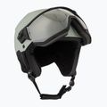 Ski helmet UVEX Instinct Visor oxid green matt/mirror silver/smoke 10