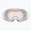 UVEX Xcitd V ski goggles white matt/mirror silver clear 2