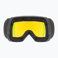 UVEX Downhill 2100 CV ski goggles black matt/mirror orange yellow 3